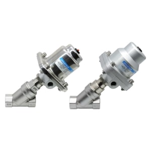 Angle seat valve