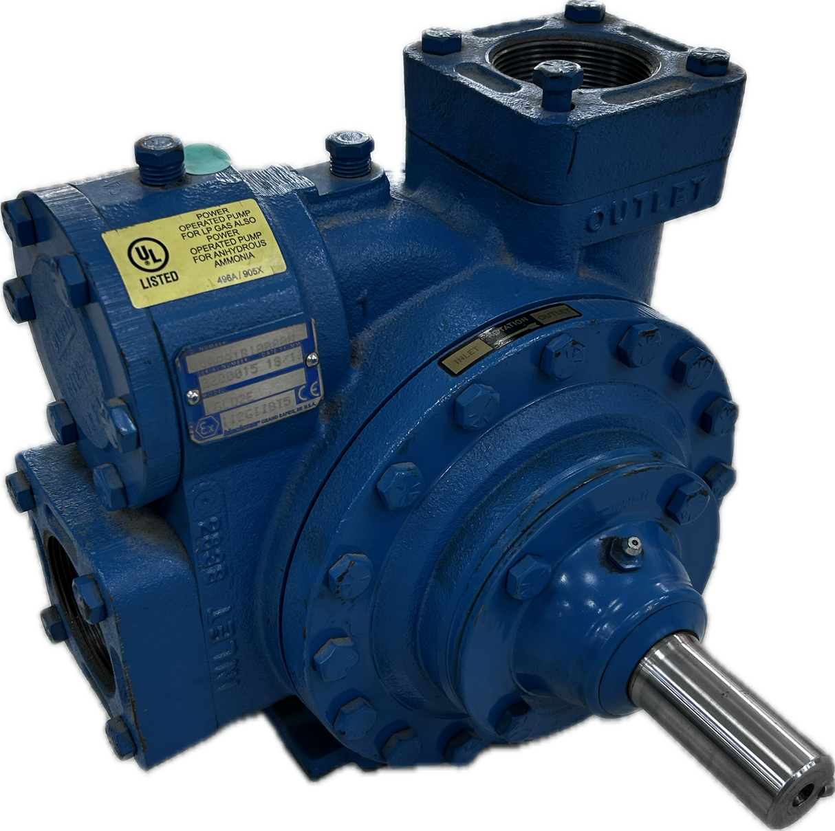 BLACKMER Pump Nr : TXV3B/8/40/K3/1/5/2/0/0/0/0/N/0/PO/