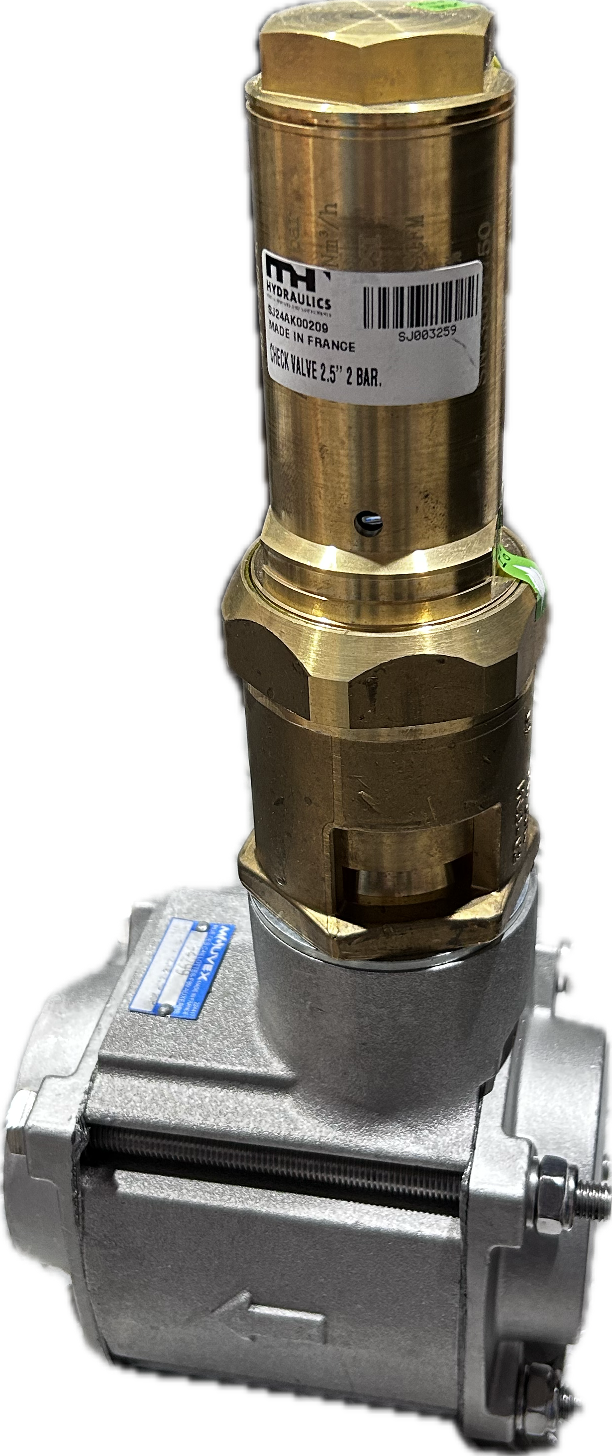 MOUVEX Check Valve : 2.5" 2BAR