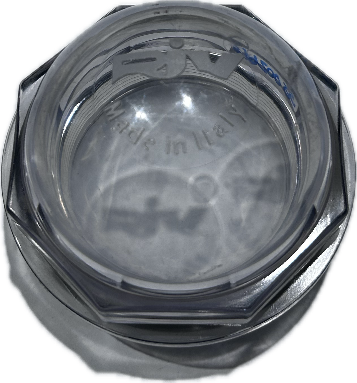 مؤشر مستوى الياقوت مع حلقة O