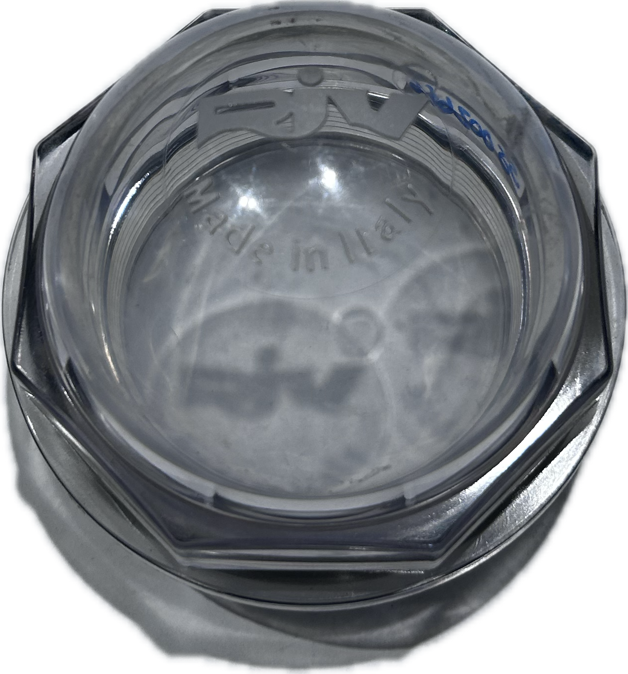 مؤشر مستوى الياقوت مع حلقة O