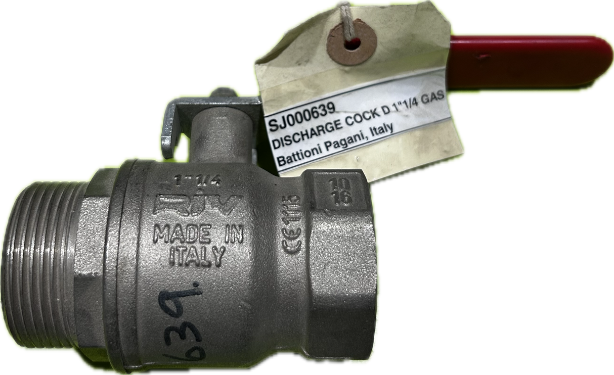 DISCHARGE COCK D1"1/4 GAS