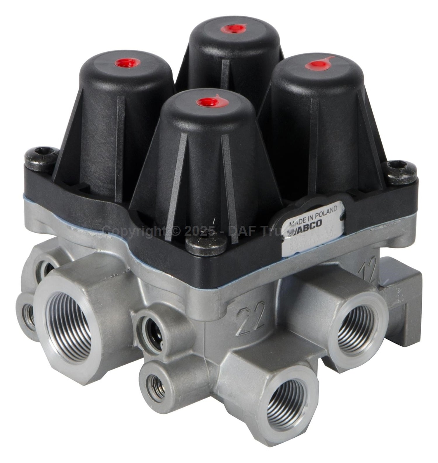 4 circuit protection valve