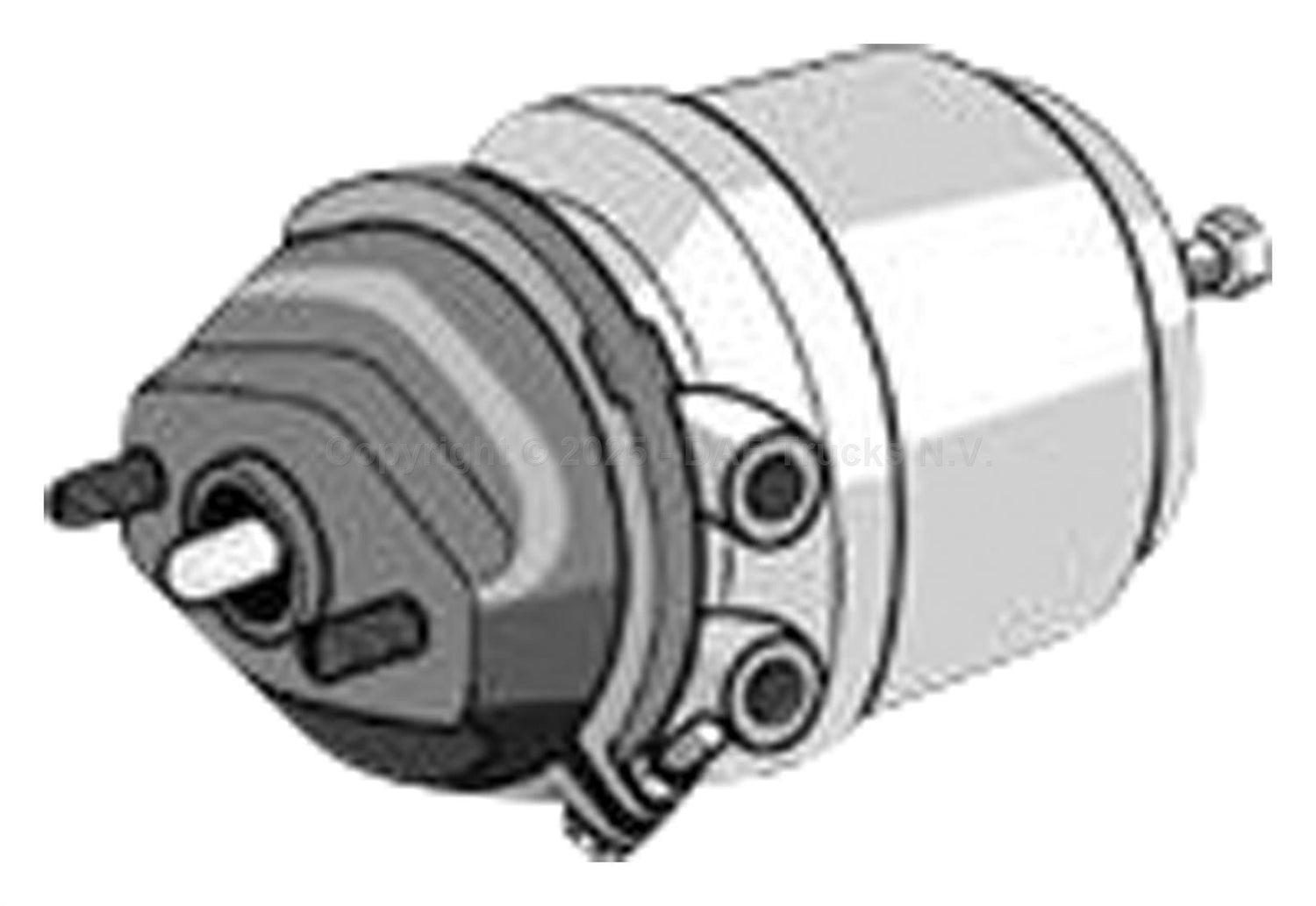 Spring brake cilinder 20/24 right