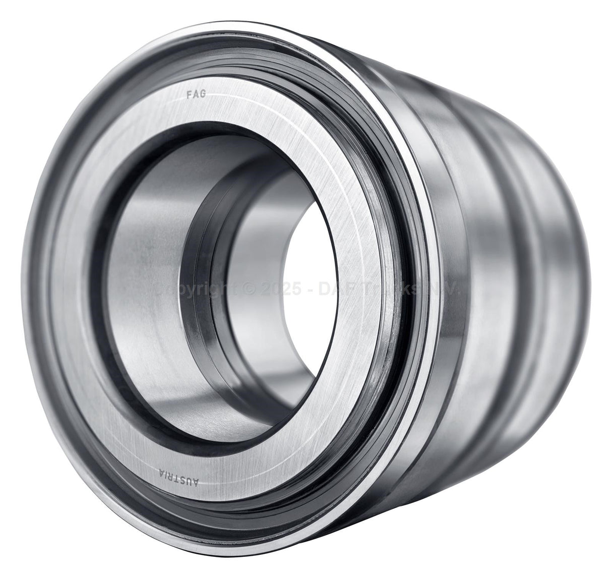 Wheel bearing front axle