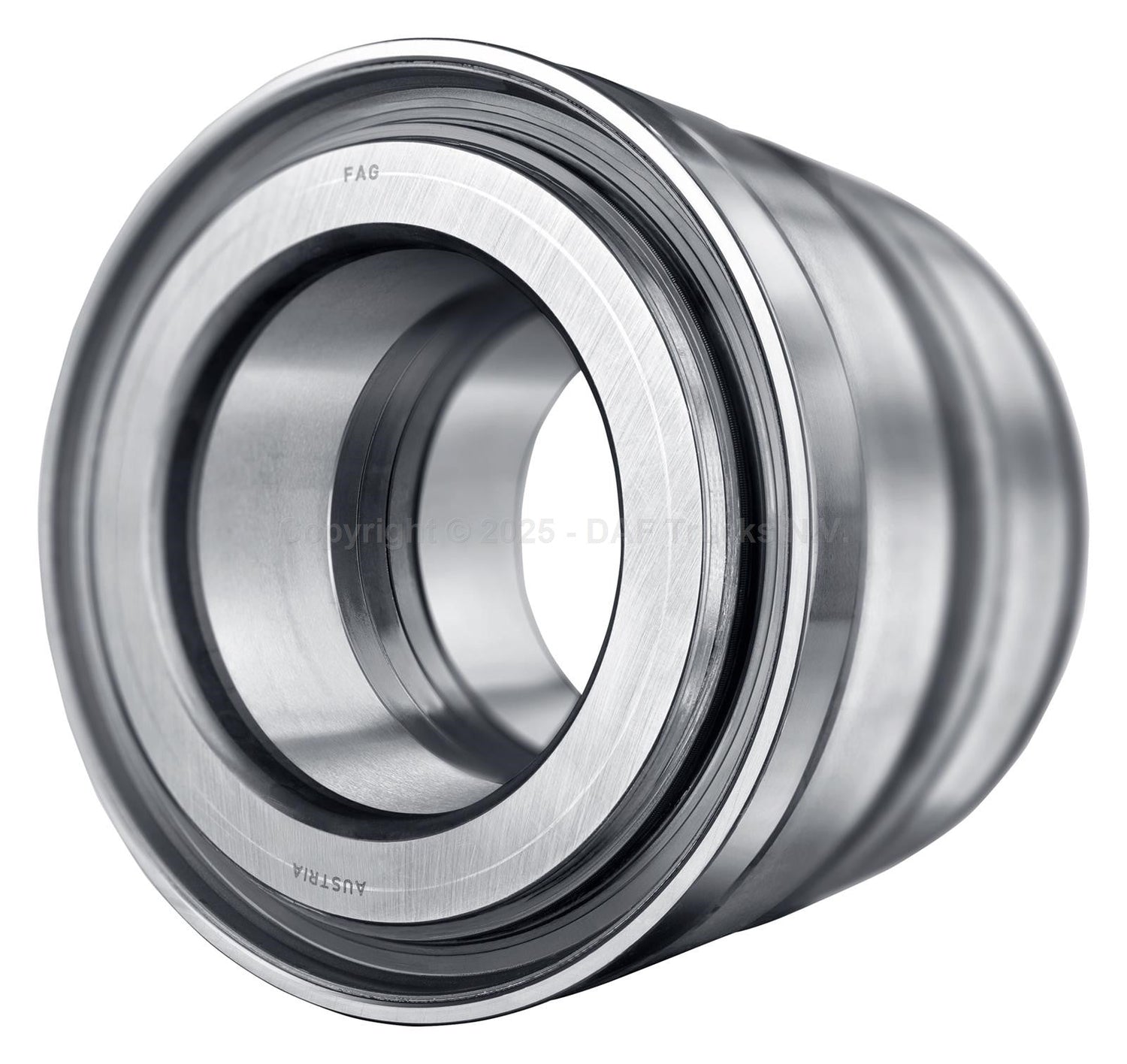 Wheel bearing front axle