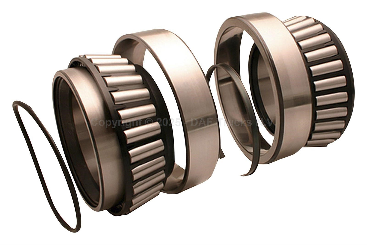 Roller bearing set rear