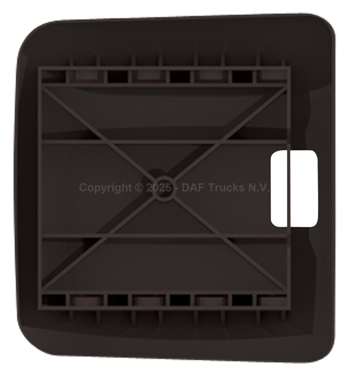 Wide angle mirror glass left