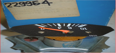 GAUGE (OIL PRESSURE) - 229964