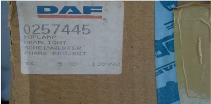 HEADLAMP ASSY - 257445