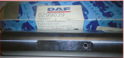 PIN, SPRING(FRNT)F85 - 299039