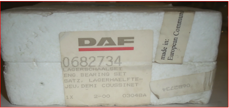 MAIN BEARING (F75)  0.25 - 682734