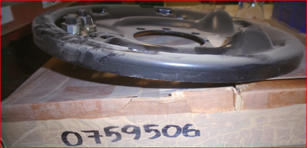 لوحة دعم الفرامل - 759506