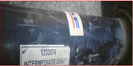 INTERMEDIATE SHAFT (F2800) - 1233074