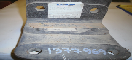 BRACKET  (FR.SPRING)85CF-3 - 1377969