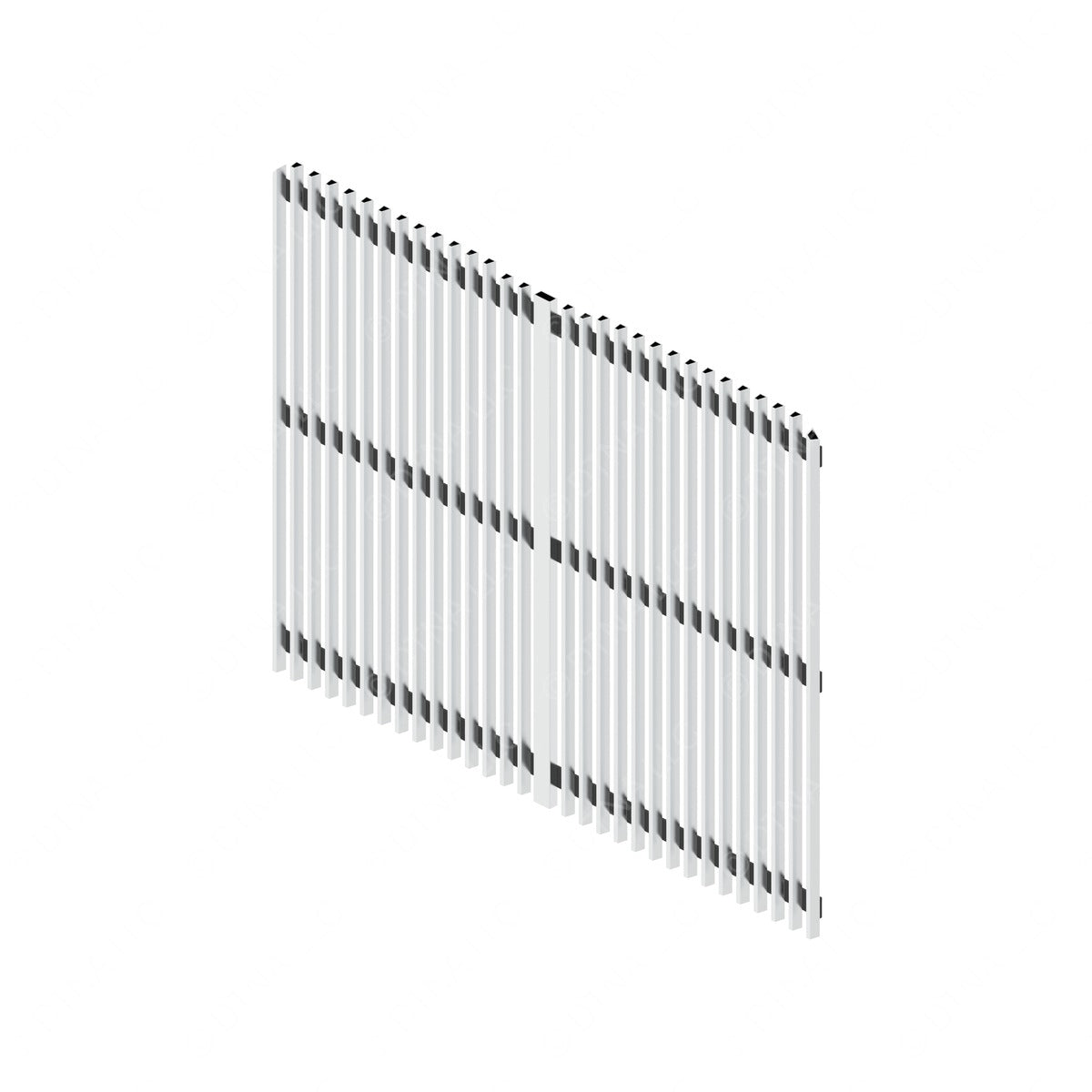 GRILLE-SQR,HD,RAD MNT, WS 4900