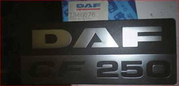 1346076 (IDENT PLATE (DAF) F75)