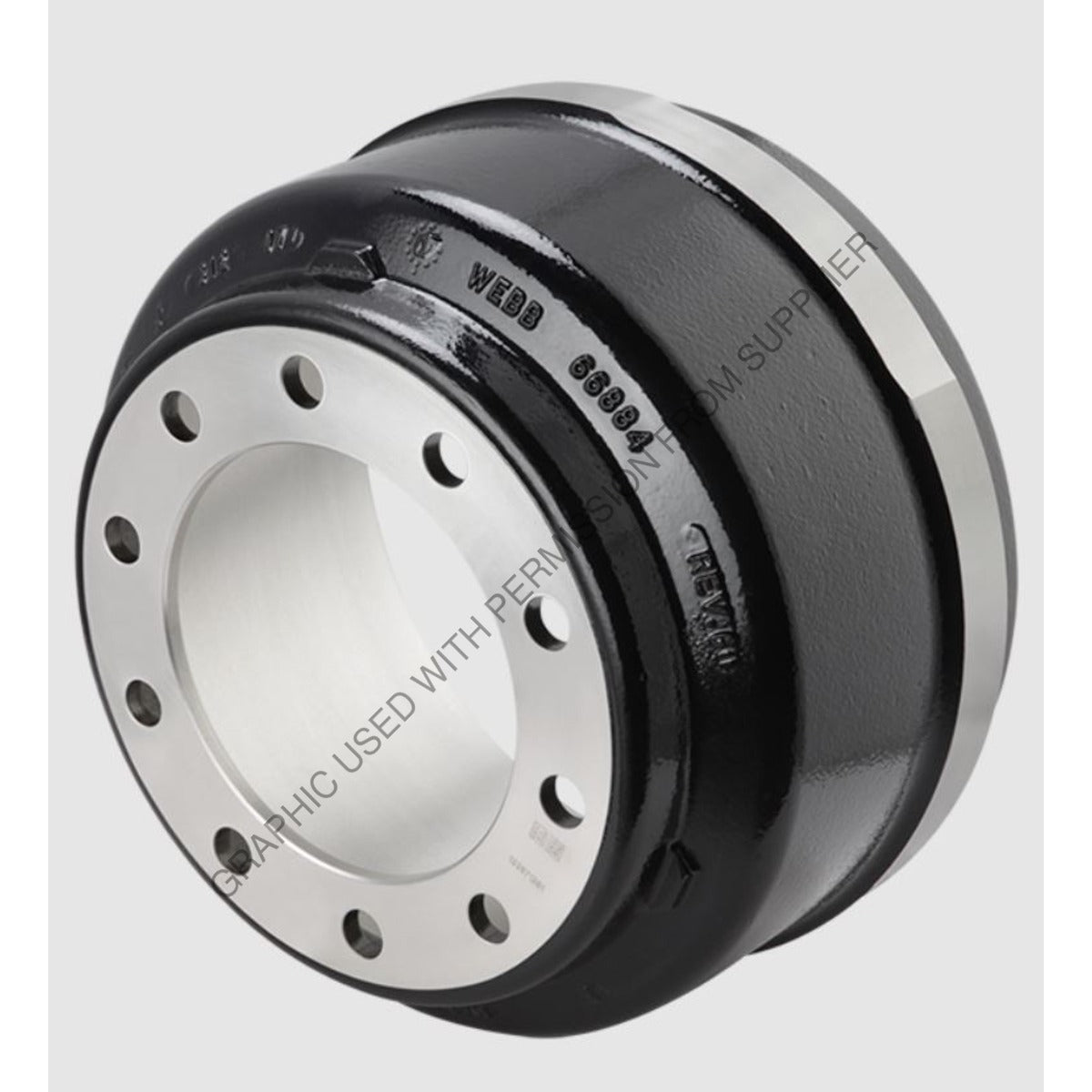 FRONT DRUM BALANCED 16.5 X 6